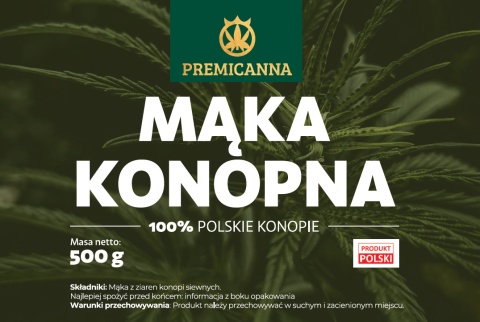 Mąka konopna 500g Mąka konopna 500g