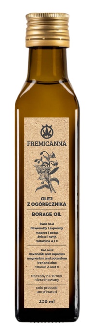 Olej z ogórecznika 250ml Olej z ogórecznika 250ml