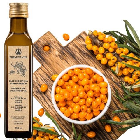 Olej z rokitnika syberyjskiego 250ml Olej z rokitnika syberyjskiego 250ml