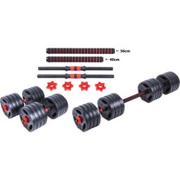 Hantla sztanga składana kompozytowa 40kg Pure 2 Improve 2w1