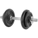Hantla żeliwna 10kg walizka Enero Fit zestaw 7 elementów