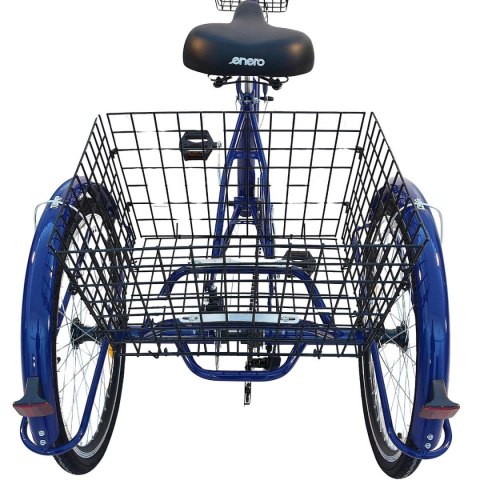 ROWER 3-KOŁOWY 24 GRANATOWY SHIMANO -7 BIEGOWY OBNIŻONA RAMA 1060965