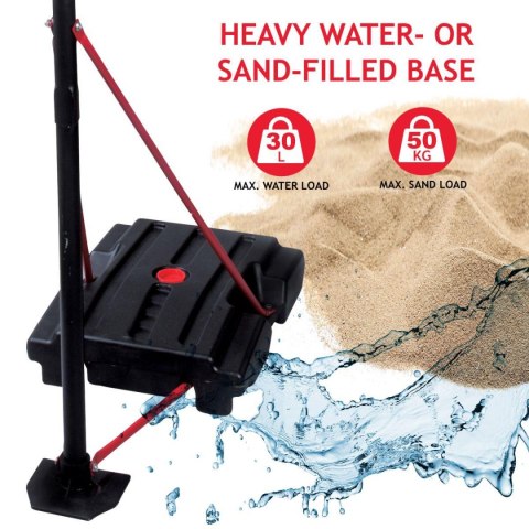 ZESTAW REGULOWANY DO KOSZYKÓWKI DUNLOP 1,65-2,05M 3W1 ZESTAW REGULOWANY DO KOSZYKÓWKI DUNLOP 1,65-2,05M 3W1