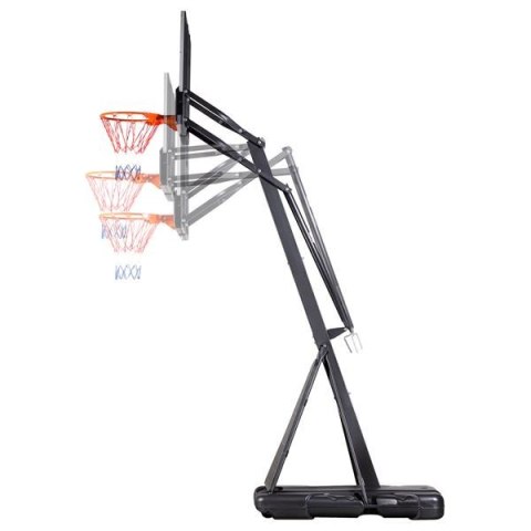 ZDK027 Kosz do koszykówki NILS regulowany 77–104 cm czarno-pomarańczowy ZDK027 Kosz do koszykówki NILS regulowany 77–104 cm czarno-pomarańczowy