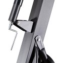ZDK027 Kosz do koszykówki NILS regulowany 77–104 cm czarno-pomarańczowy