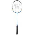 Alumtec 329K zestaw 2 rakiet badminton WISH z pokrowcem niebieska/czerwona