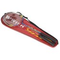 Alumtec 329K zestaw 2 rakiet badminton WISH z pokrowcem niebieska/czerwona