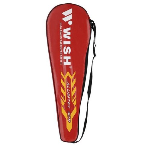 Alumtec 329K zestaw 2 rakiet badminton WISH z pokrowcem niebieska/czerwona Alumtec 329K zestaw 2 rakiet badminton WISH z pokrowcem niebieska/czerwona