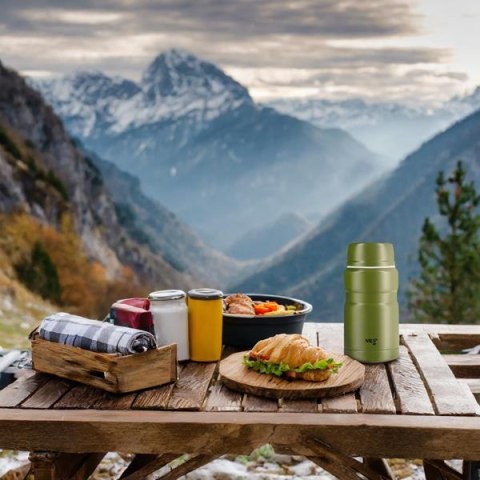 NCT02 Termos obiadowy 750 ml NILS CAMP + łyżka stal nierdzewna NCT02 Termos obiadowy 750 ml NILS CAMP + łyżka stal nierdzewna