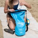 NC1703 WOREK WODOODPORNY JASNY NIEBIESKI 20L NILS CAMP