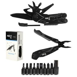 Multitool NILS CAMP NC1744 - 12 w 1 w etui - Podstawowe Narzędzia na biwak