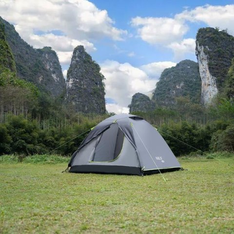 Namiot Kempingowy NC6004 3-osobowy NILS CAMP - Wodoodporny, Szybki Montaż Namiot Kempingowy NC6004 3-osobowy NILS CAMP - Wodoodporny, Szybki Montaż