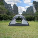 Namiot Kempingowy NC6004 3-osobowy NILS CAMP - Wodoodporny, Szybki Montaż