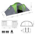 Namiot Kempingowy Nils Camp NC6031 Highland na 6 Osób - Wodoodporny