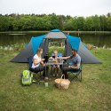 Namiot Kempingowy Nils Camp NC6031 Highland dla 6 osób - Niebiesko-szary