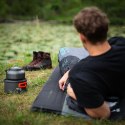 NC1705 Śpiwór Ultra Light 215×75 cm NILS CAMP czarno-miętowy 0–5 °C