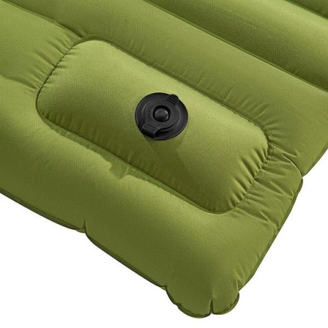 Mata Turystyczna NC4101 Zielona z Wbudowaną Pompką NILS CAMP 10cm Mata Turystyczna NC4101 Zielona z Wbudowaną Pompką NILS CAMP 10cm