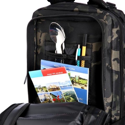 Plecak CBT7204 Czarny Moro Defender 30L - NILS CAMP na Wyprawy i Trekking Plecak CBT7204 Czarny Moro Defender 30L - NILS CAMP na Wyprawy i Trekking