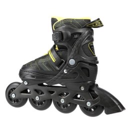 NA11002 CZARNO/ŻÓŁTE ROZM. S (31-34) ŁYŻWOROLKI NILS EXTREME