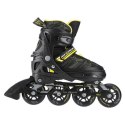 NA11002 CZARNO/ŻÓŁTE ROZM. S (31-34) ŁYŻWOROLKI NILS EXTREME