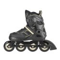 NA14174 A CZARNO-BEŻOWE ROZM. M (35-38) ŁYŻWOROLKI NILS EXTREME
