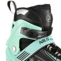 NA11230A MIĘTOWE LED ROZM. L(39-42) ŁYŻWOROLKI NILS EXTREME