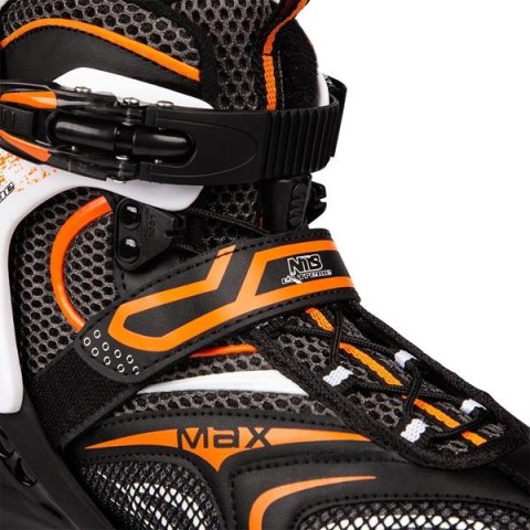 NA1060S CZARNO-POMARAŃCZOWE ROZM. 42 ŁYŻWOROLKI NILS EXTREME NA1060S CZARNO-POMARAŃCZOWE ROZM. 42 ŁYŻWOROLKI NILS EXTREME