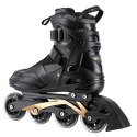 Łyżworolki NA2150 NILS EXTREME czarno-złote –styl, prędkość i komfort jazdy