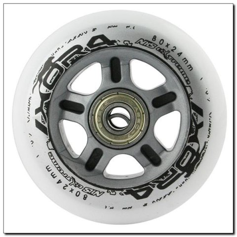 PU 80x24 BIAŁE 82A (4 SZT) + ABEC-7 (8 SZT) ZESTAW NILS EXTREME PU 80x24 BIAŁE 82A (4 SZT) + ABEC-7 (8 SZT) ZESTAW NILS EXTREME