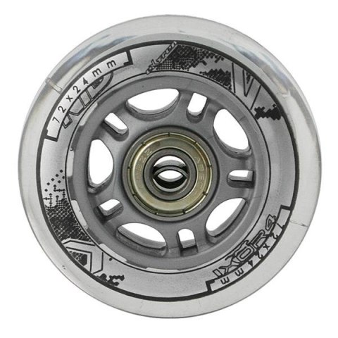 PU 72x24 82A PRZEZROCZYSTE (4 szt.) + ABEC-7 (8 szt.) ZESTAW NILS EXTREME PU 72x24 82A PRZEZROCZYSTE (4 szt.) + ABEC-7 (8 szt.) ZESTAW NILS EXTREME