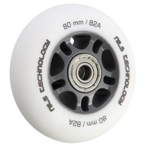 PU 80x24 82A BIAŁE MATOWE (4 szt.) + ABEC-9 (8 szt.) ZESTAW NILS EXTREME PU 80x24 82A BIAŁE MATOWE (4 szt.) + ABEC-9 (8 szt.) ZESTAW NILS EXTREME