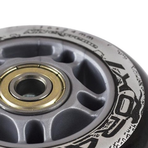 PU 84x24 82A CZARNE (4 szt.) + ABEC-9 CHROME (8 szt.) ZESTAW NILS EXTREME PU 84x24 82A CZARNE (4 szt.) + ABEC-9 CHROME (8 szt.) ZESTAW NILS EXTREME