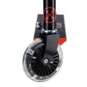 HD120L LED BLACK-RED - Hulajnoga NILS EXTREME Święcące kółka -Stylowa jazda