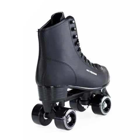 Stabilne w Kolorze Czarnym, Wygodne w Stylu Retro Wrotki o Rozmiarze 39 Stabilne w Kolorze Czarnym, Wygodne w Stylu Retro Wrotki o Rozmiarze 39