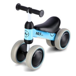 RB002 Rowerek biegowy NILS FUN niebieski dla dzieci do 20 kg