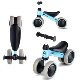 RB002 Rowerek biegowy NILS FUN niebieski dla dzieci do 20 kg