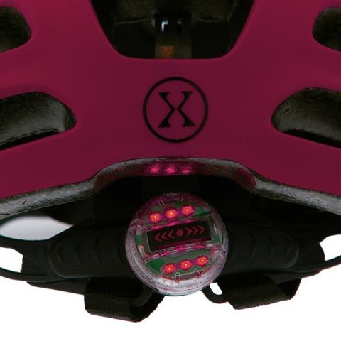 Różowy Kask dla Dziecka z LED Rozmiar S (44-50 cm) - Wygodny i Bezpieczny Różowy Kask dla Dziecka z LED Rozmiar S (44-50 cm) - Wygodny i Bezpieczny