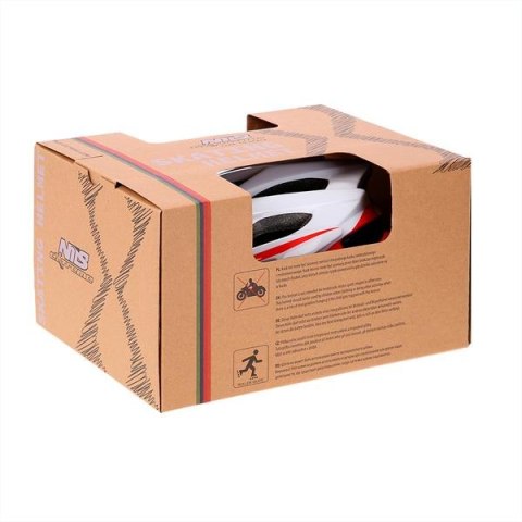 MTW210 BIAŁO-CZERWONY ROZM. M (53-60CM) KASK NILS EXTREME MTW210 BIAŁO-CZERWONY ROZM. M (53-60CM) KASK NILS EXTREME