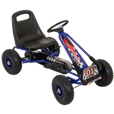GOKART AUTO NA PEDAŁY ENERO 01 NIEBIESKI GOKART AUTO NA PEDAŁY ENERO 01 NIEBIESKI