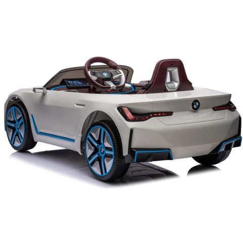 SAMOCHÓD NA AKUMULATOR LICENCJA BMW i4 BIAŁY SAMOCHÓD NA AKUMULATOR LICENCJA BMW i4 BIAŁY