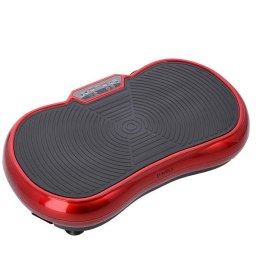 SVP02 Platforma wibracyjna HMS 66×35×14 cm 10 programów czerwono-czarna