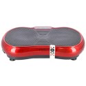 SVP02 Platforma wibracyjna HMS 66×35×14 cm 10 programów czerwono-czarna