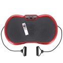 SVP02 Platforma wibracyjna HMS 66×35×14 cm 10 programów czerwono-czarna