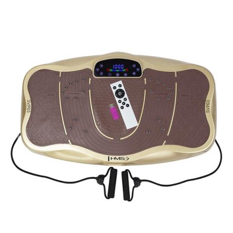 SVP03 Platforma wibracyjna HMS Gold 80×45×13 cm ABS 150 kg fitness SVP03 Platforma wibracyjna HMS Gold 80×45×13 cm ABS 150 kg fitness