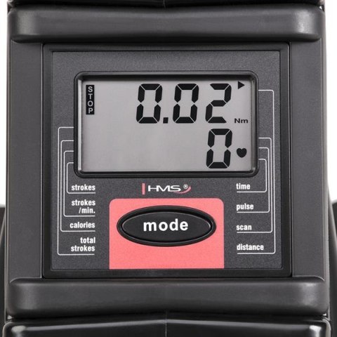 ZM1901 Wioślarz magnetyczny HMS składany 8 poziomów oporu 120kg ZM1901 Wioślarz magnetyczny HMS składany 8 poziomów oporu 120kg