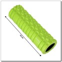 FS102 Roller fitness 45 cm HMS zielony z wypustkami
