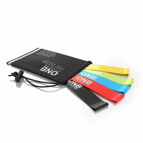 PBF SET05 SLIM ZESTAW GUM DO ĆWICZEŃ ONE FITNESS PBF SET05 SLIM ZESTAW GUM DO ĆWICZEŃ ONE FITNESS