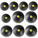 PST04 Slam Ball piłka do ćwiczeń 4 kg HMS czarno-żółta