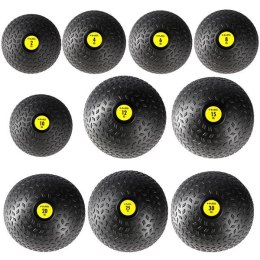 PST04 Slam Ball piłka do ćwiczeń 4 kg HMS czarno-żółta
