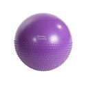YB03 NEW Piłka gimnastyczna masująca 55 cm HMS fioletowa fitness